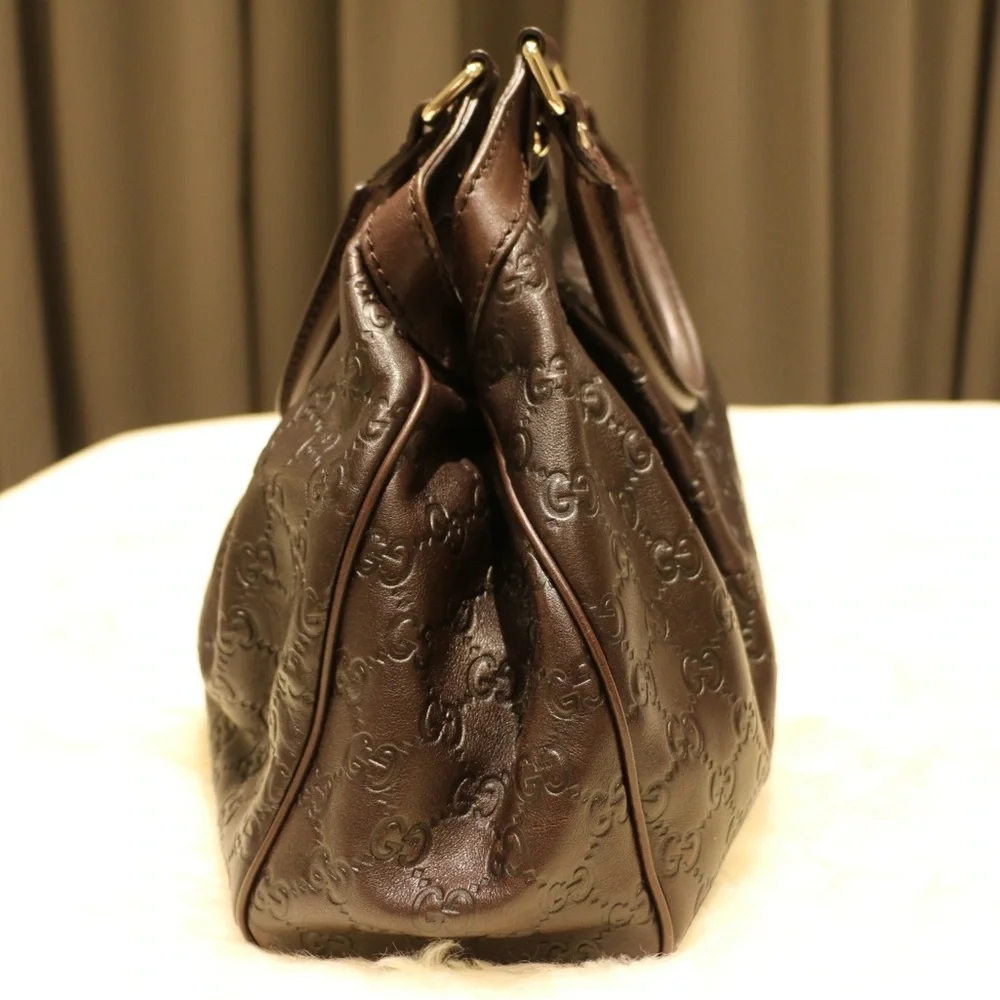 Gucci Brown Leather Sukey Hobo Bag - Picture 4 of 14